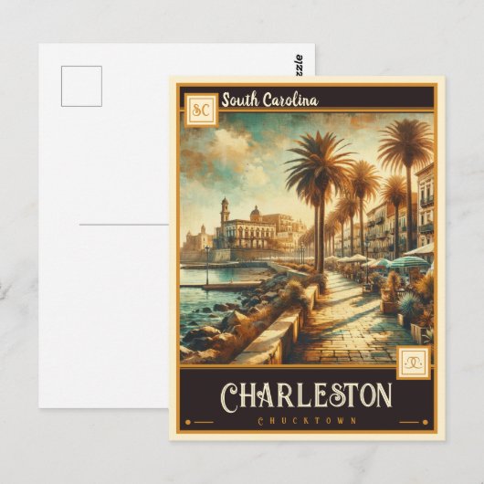 Charleston, South Carolina |  Briefkaart (Voorkant / Achterkant)