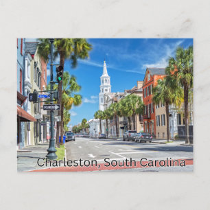 Charleston, South Carolina Briefkaart Souvenir