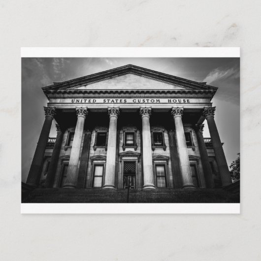 Charleston South Carolina Custom House Briefkaart (Voorkant)