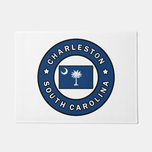 Charleston South Carolina Deurmat (Voorkant)