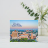 Charleston, South Carolina Downtown Uitzicht Briefkaart (Staand voorkant)