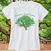 Charleston South Carolina Elegant Live Oak Tree T-shirt