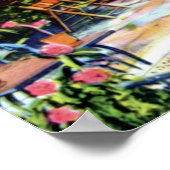 Charleston South Carolina Garden of Pirate House Poster (Hoek)