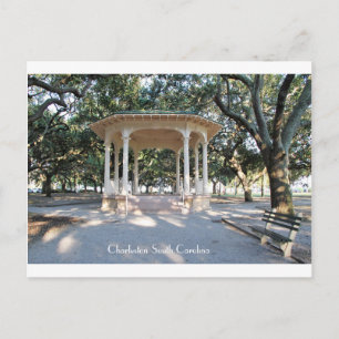 Charleston South Carolina, Gazebo, Battery Briefkaart