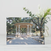 Charleston South Carolina, Gazebo, Battery Kaart (Staand voorkant)