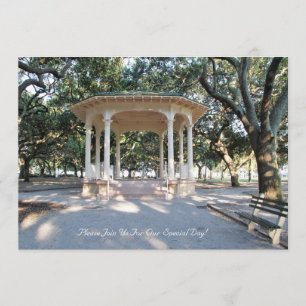 Charleston South Carolina, Gazebo, Battery Kaart