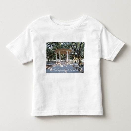 Charleston South Carolina, Gazebo, Battery Kinder Shirts (Voorkant)