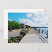 Charleston South Carolina Harbour Briefkaart (Voorkant / Achterkant)