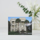 Charleston South Carolina Historic Home Briefkaart (Staand voorkant)