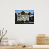 Charleston South Carolina Historic Home Poster (Keuken)