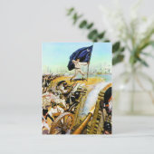 Charleston, South Carolina, juni 1776 Briefkaart (Staand voorkant)