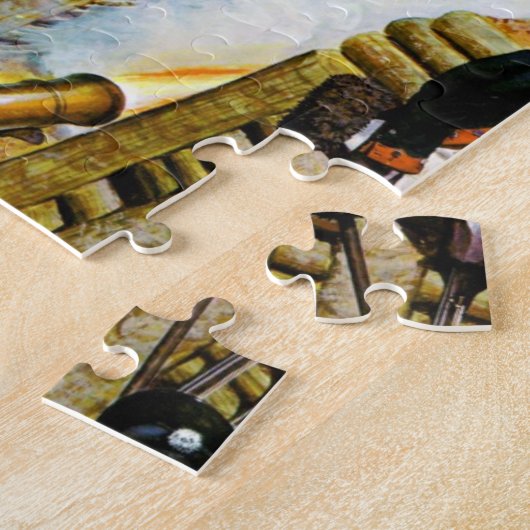 Charleston, South Carolina, juni 1776 Legpuzzel (Zijkant)