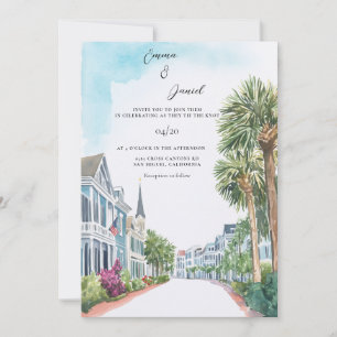 Charleston South Carolina Kaart