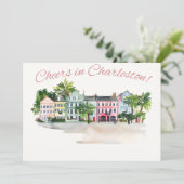 Charleston South Carolina Kaart (Staand voorkant)