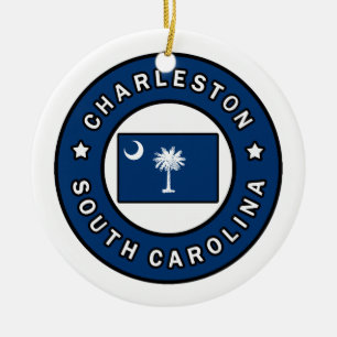 Charleston South Carolina Keramisch Ornament