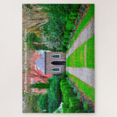 Charleston South Carolina. Kerstgroetings Jig Legpuzzel (Verticaal)