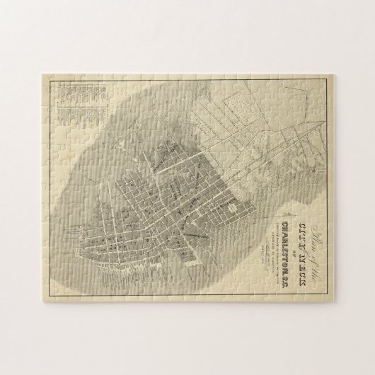 Charleston, South Carolina Legpuzzel (Horizontaal)