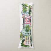 Charleston South Carolina Lichaamskussen (Voorkant Verticaal)