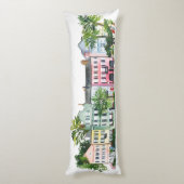 Charleston South Carolina Lichaamskussen (Achterkant (Verticaal))