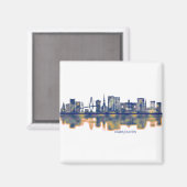 Charleston South Carolina Magneet (Voorkant / Achterkant)