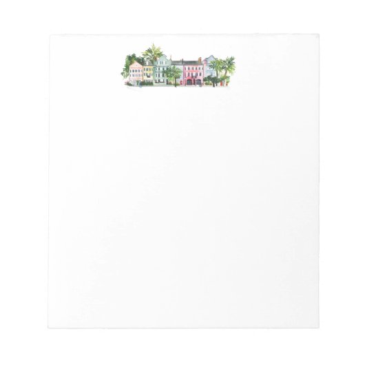 Charleston South Carolina Notitieblok (Voorkant)