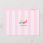 Charleston South Carolina paardenkoets Briefkaart (Voorkant / Achterkant)