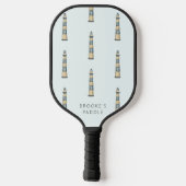 Charleston South Carolina Pickleball Paddle (Achterkant)