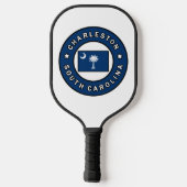 Charleston South Carolina Pickleball Paddle (Achterkant)