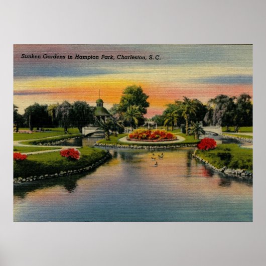 Charleston, South Carolina,  Poster (Voorkant)