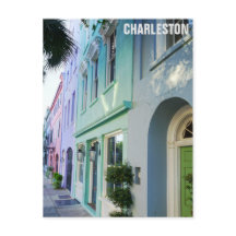 Charleston South Carolina Rainbow Row Houses