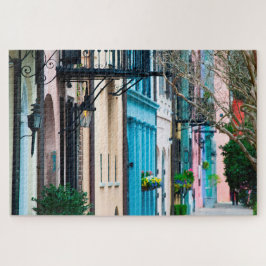 Charleston South Carolina Rainbow Row Houses Legpuzzel