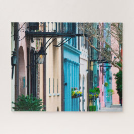 Charleston South Carolina Rainbow Row Houses Legpuzzel