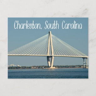 Charleston South Carolina Ravenel Bridge Post Card Briefkaart