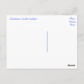 Charleston South Carolina Ravenel Bridge Post Card Briefkaart (Achterkant)