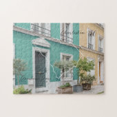 Charleston South Carolina Regenboog Rij Puzzel Legpuzzel (Horizontaal)