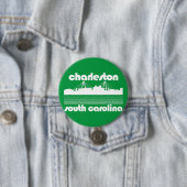 Charleston, South Carolina Ronde Button 7,6 Cm (In situ)