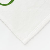 Charleston South Carolina Sea Turtle Tropical Hibi Fleece Deken (Hoek)