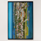 Charleston, South Carolina Skyline Jigzaag Puzzle Legpuzzel (Verticaal)