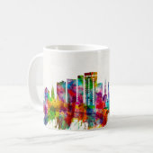 Charleston South Carolina Skyline Koffiemok (Voorkant links)