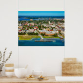 Charleston, South Carolina Skyline Poster (Keuken)