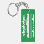 Charleston, South Carolina Sleutelhanger (Voorkant Links)