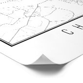 Charleston South Carolina Street Map Poster (Hoek)