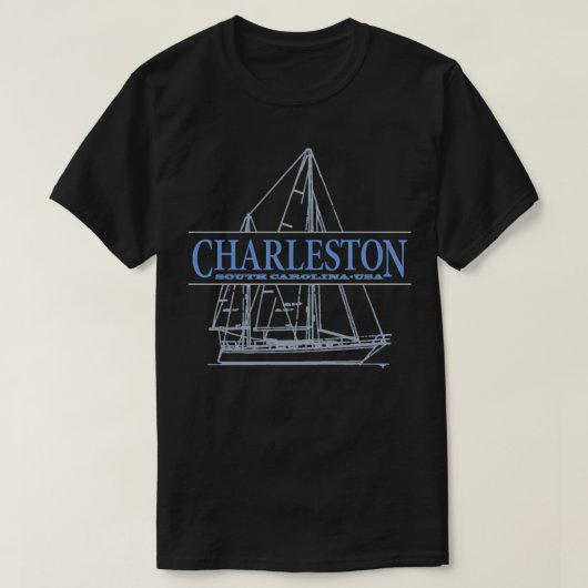 Charleston South Carolina T-shirt (Design voorkant)