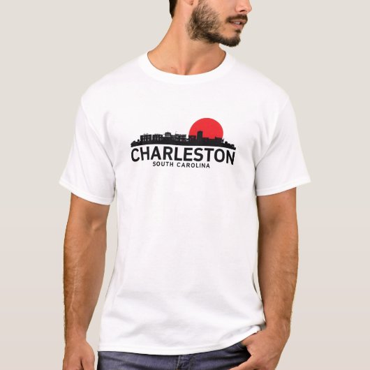 Charleston, South Carolina T-shirt (Voorkant)