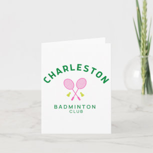Charleston South Carolina Tennis Badminton Club Kaart