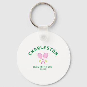 Charleston South Carolina Tennis Badminton Club Sleutelhanger