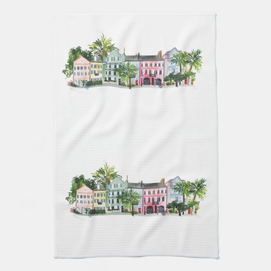 Charleston South Carolina Theedoek (Verticaal)