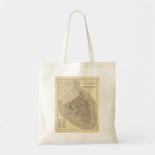 Charleston, South Carolina Tote Bag (Voorkant)