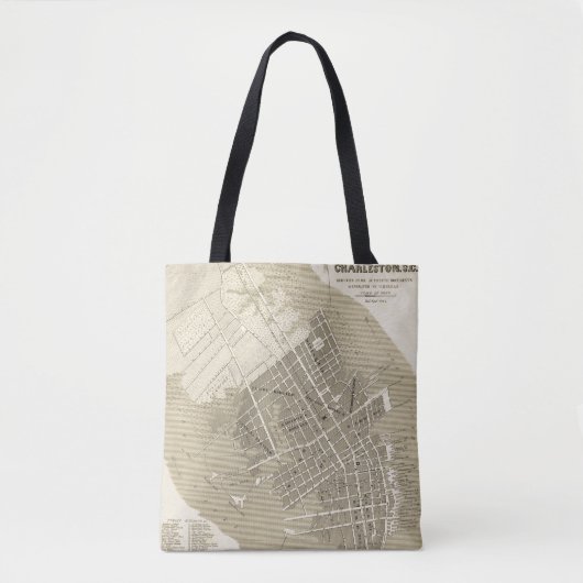 Charleston, South Carolina Tote Bag (Voorkant)