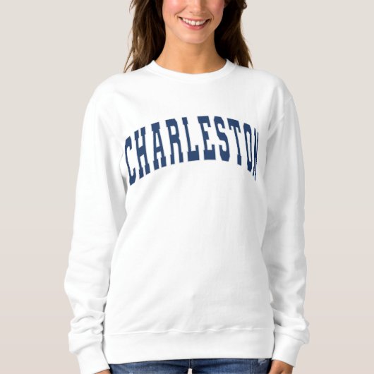 Charleston South Carolina Varsity College Trui (Voorkant)